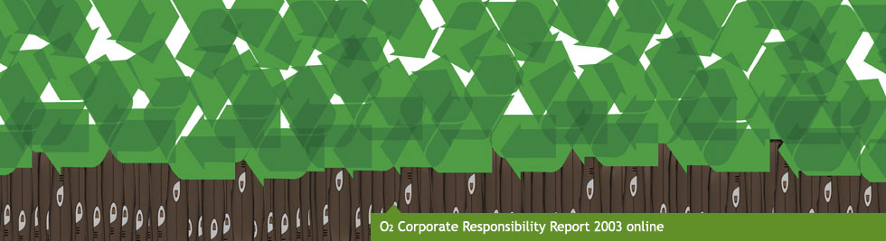 O2 Corporate Responsibilty Report 2003 online