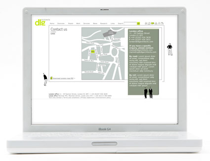 DLG Architects contact us