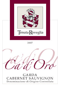 Tenuta Roveglia Ca'd'Oro wine label